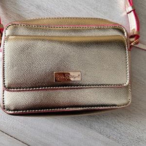 Lilly Pulitzer Lilias crossbody bag in gold